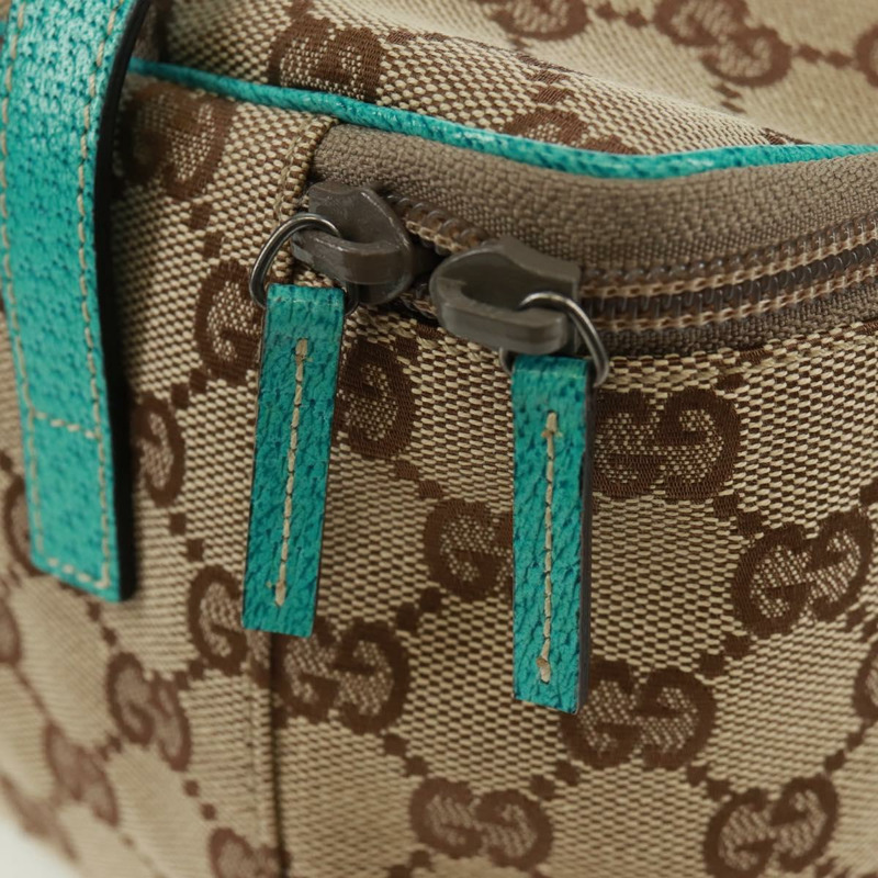 【日本直送】GUCCI GG帆布手提包 米色 124540 正品 154256V-8