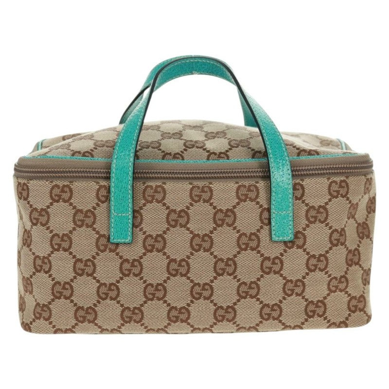 【日本直送】GUCCI GG帆布手提包 米色 124540 正品 154256V-12