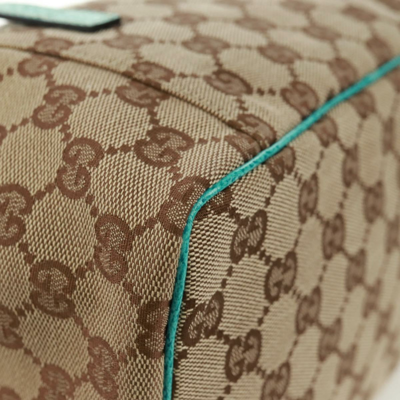 【日本直送】GUCCI GG帆布手提包 米色 124540 正品 154256V-15