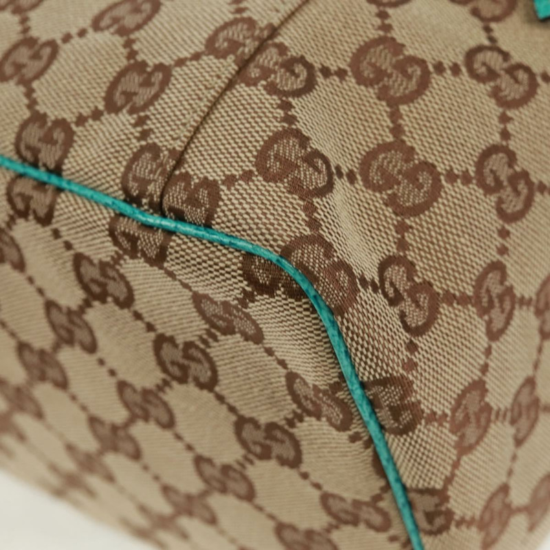 【日本直送】GUCCI GG帆布手提包 米色 124540 正品 154256V-16
