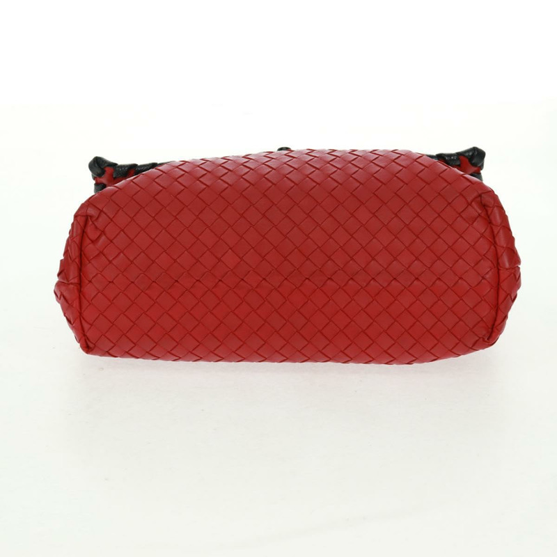 【日本直送】BOTTEGA VENETA INTRECCIATO 皮革紅色肩包 正品 154274V-4