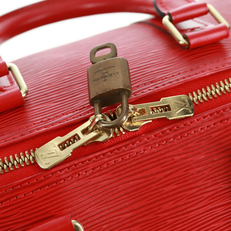 【日本直送】路易威登 Epi Keepall 45 波士頓包 紅色 M42977 LV 正品 163600SAV-19