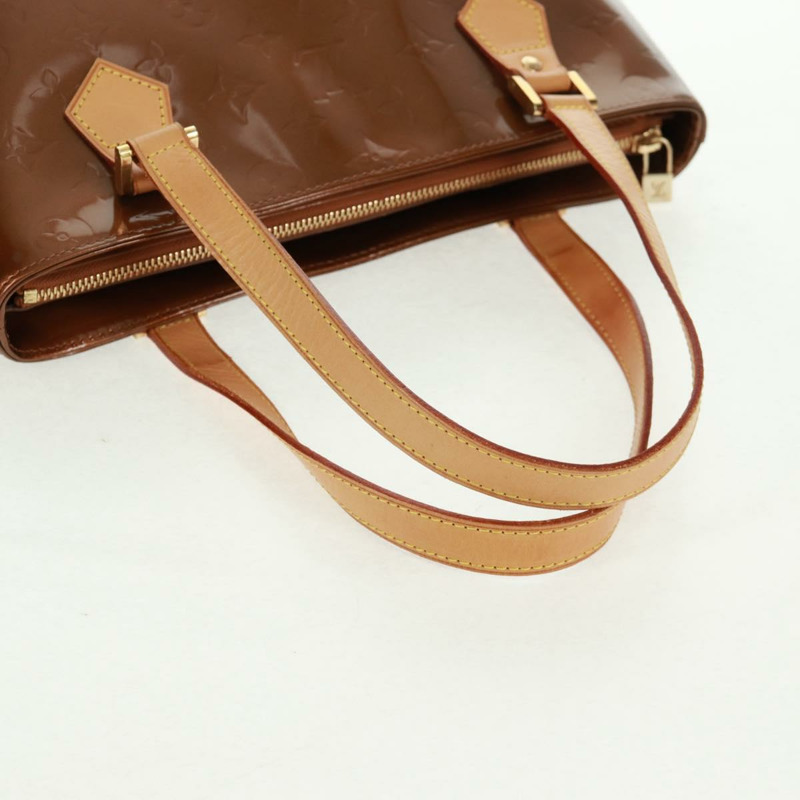 【日本直送】路易威登 Monogram Vernis Houston 手提包 青銅色 M91122 LV 正品 166100V-6