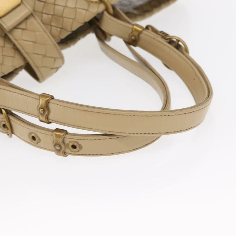 【日本直送】BOTTEGA VENETA INTRECCIATO 手袋皮革米色正品 ep12922-6