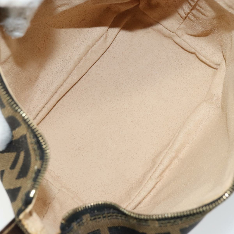 【日本直送】FENDI Zucca帆布手提包 黑色棕色 正品 ep12764-11