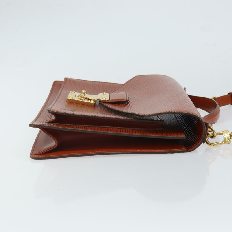 【日本直送】路易威登 Epi Monceau 28 手提包 棕色 M52123 LV 正品 166616-2