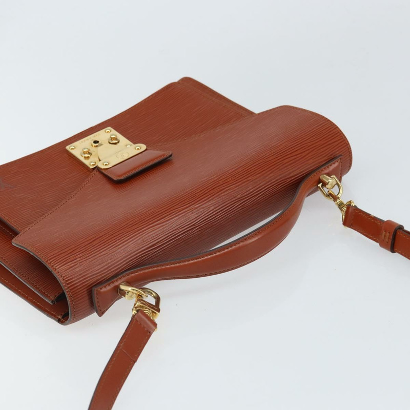 【日本直送】路易威登 Epi Monceau 28 手提包 棕色 M52123 LV 正品 166616-5