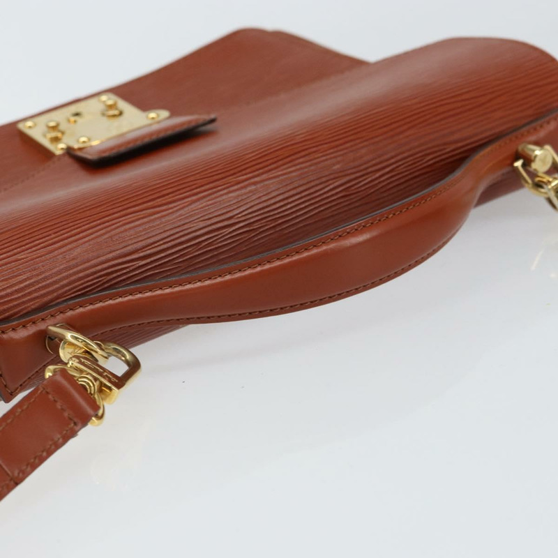 【日本直送】路易威登 Epi Monceau 28 手提包 棕色 M52123 LV 正品 166616-6