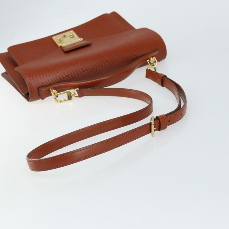 【日本直送】路易威登 Epi Monceau 28 手提包 棕色 M52123 LV 正品 166616-7