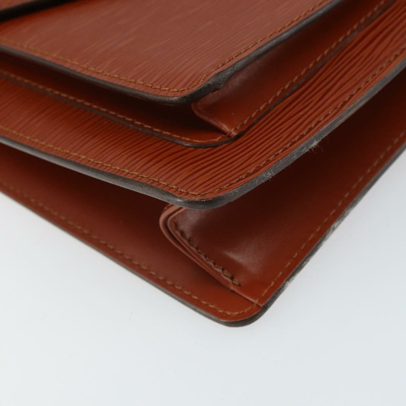 【日本直送】路易威登 Epi Monceau 28 手提包 棕色 M52123 LV 正品 166616-15