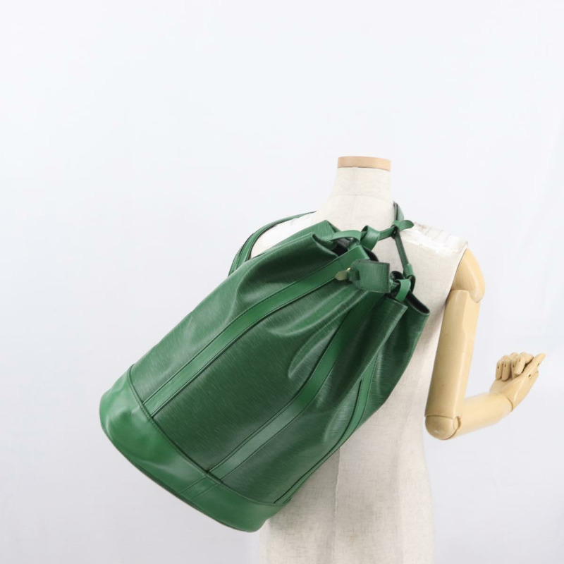 【日本直送】Epi Randonnee GM 單肩包綠色 M43084 LV 正品 165041-21