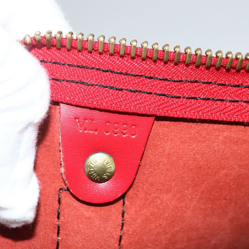【日本直送】路易威登 Epi Keepall 45 波士頓包 紅色 M42977 LV 正品 165059V-11