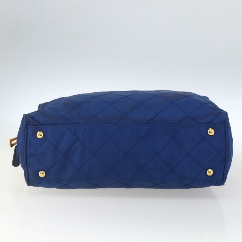 【日本直送】PRADA 尼龍藍金鏈單肩包 正品 165511-4