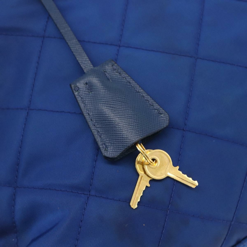 【日本直送】PRADA 尼龍藍金鏈單肩包 正品 165511-9