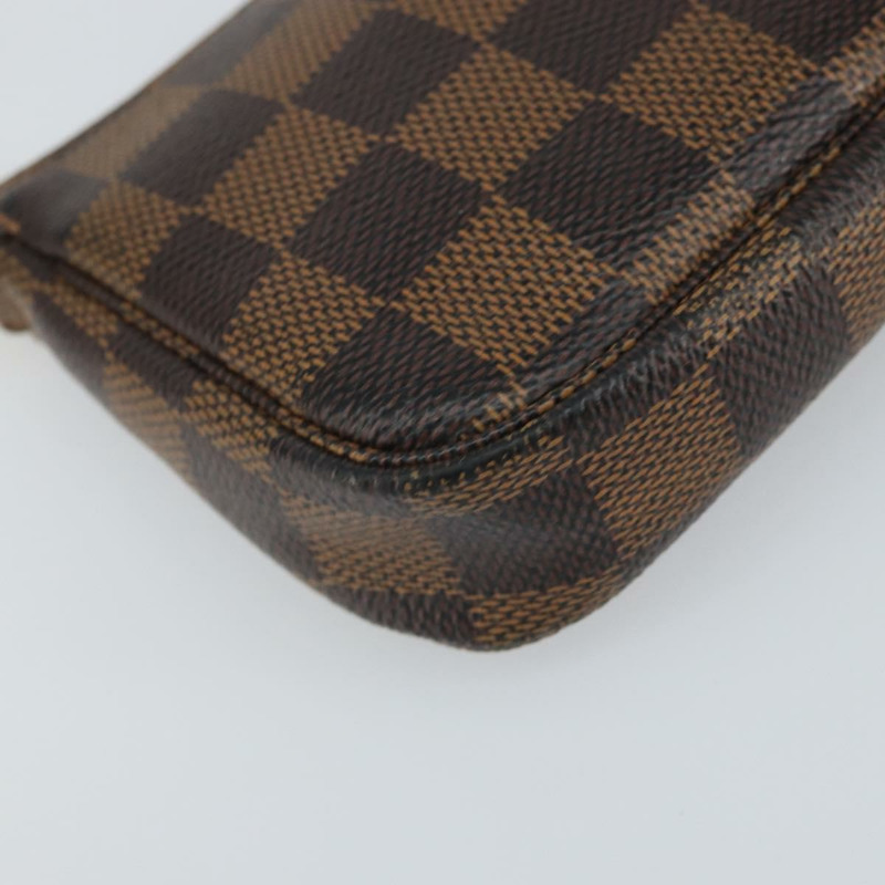 【日本直送】路易威登 Damier Ebene 迷你手拿包配件袋 N58009 正品 165453A-14