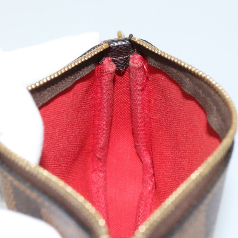 【日本直送】路易威登 Damier Ebene 迷你手拿包配件袋 N58009 正品 165453A-17