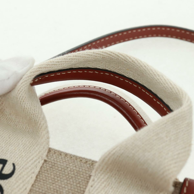 【日本直送】Chloe Woody 手袋 帆布 兩用 象牙色 正品 am10559V-7