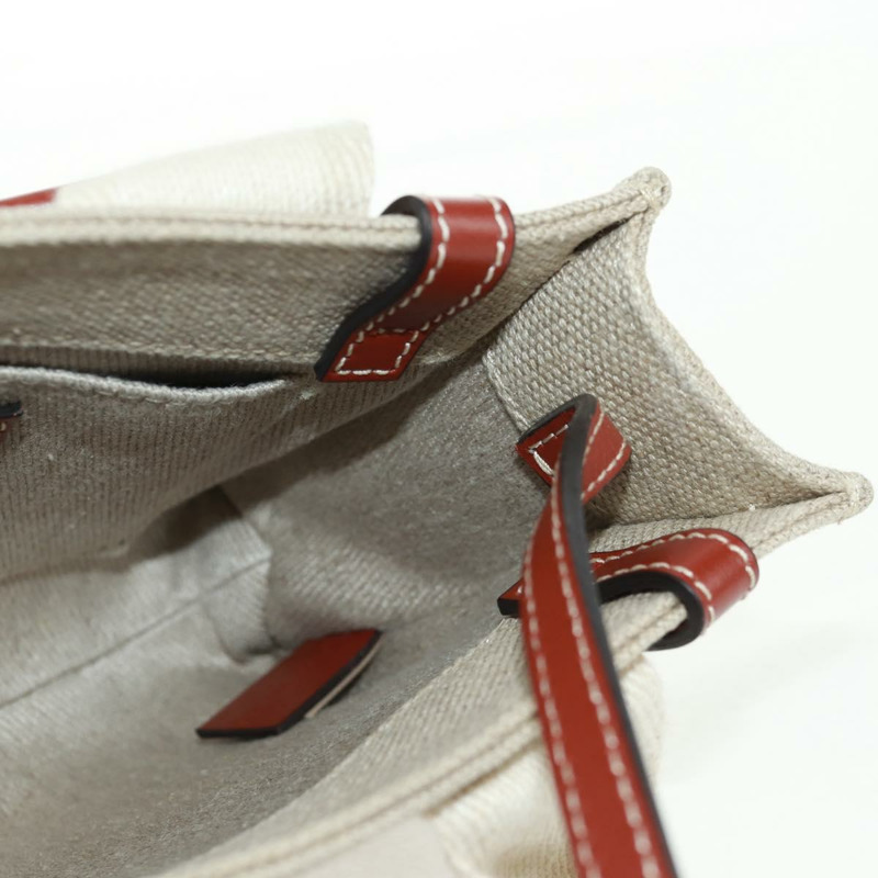 【日本直送】Chloe Woody 手袋 帆布 兩用 象牙色 正品 am10559V-18