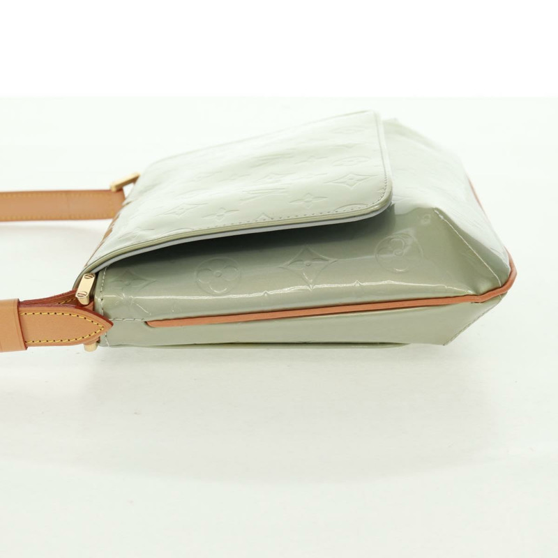 【日本直送】路易威登 Monogram Vernis Thompson Street Bag Gris M91008 LV Auth am10567V-2