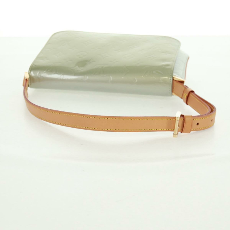 【日本直送】路易威登 Monogram Vernis Thompson Street Bag Gris M91008 LV Auth am10567V-6