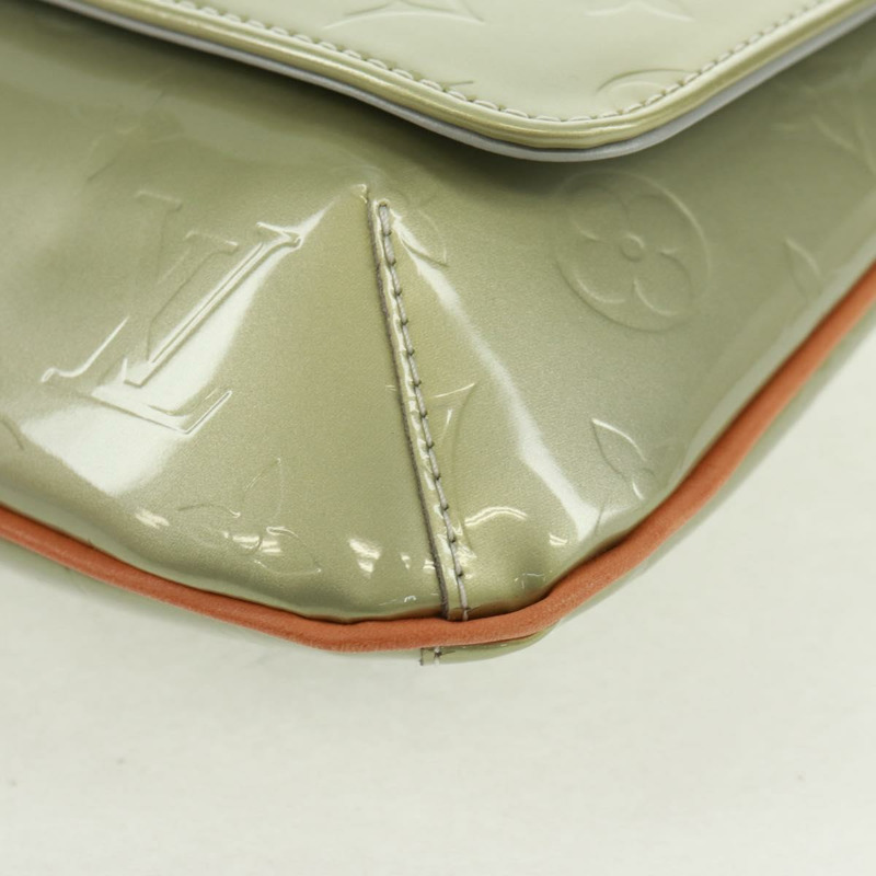 【日本直送】路易威登 Monogram Vernis Thompson Street Bag Gris M91008 LV Auth am10567V-14