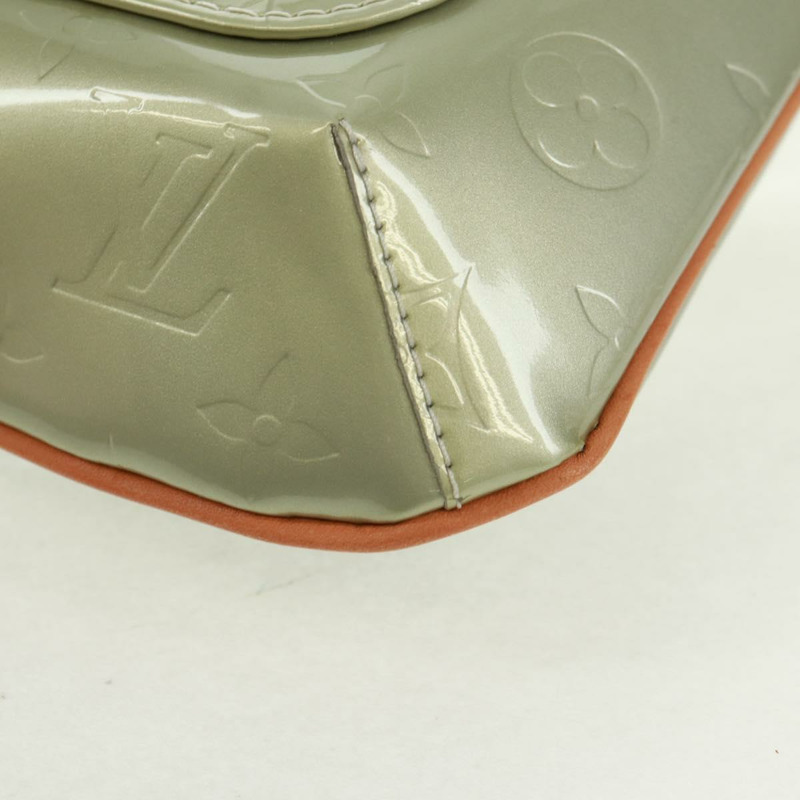 【日本直送】路易威登 Monogram Vernis Thompson Street Bag Gris M91008 LV Auth am10567V-16