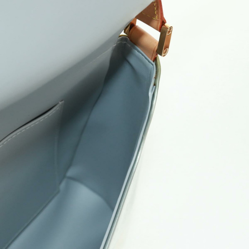 【日本直送】路易威登 Monogram Vernis Thompson Street Bag Gris M91008 LV Auth am10567V-19