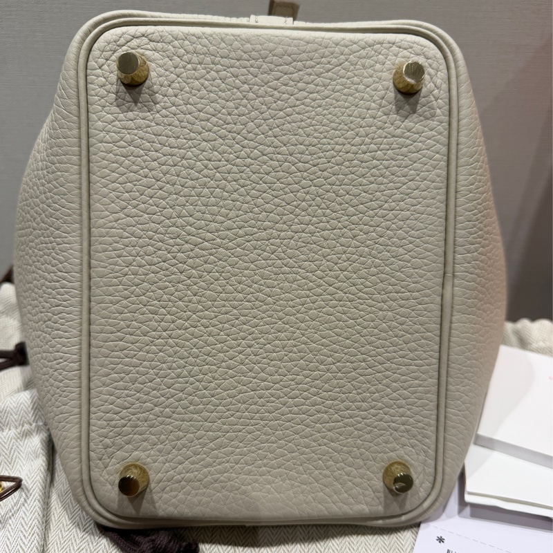 Hermès picotin18 8L水泥灰 菜籃子-7