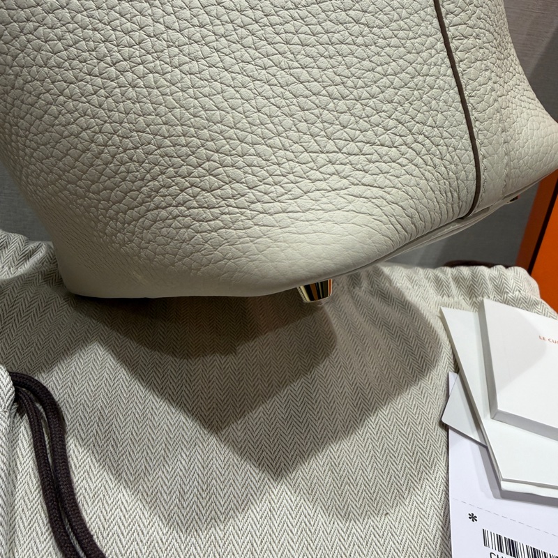 Hermès picotin18 8L水泥灰 菜籃子-8