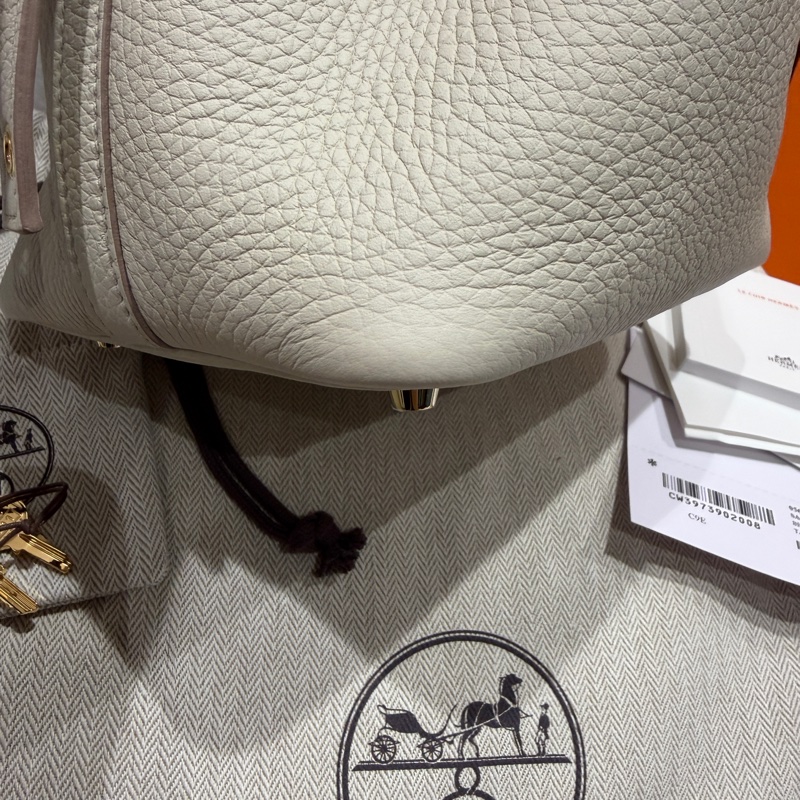 Hermès picotin18 8L水泥灰 菜籃子-10