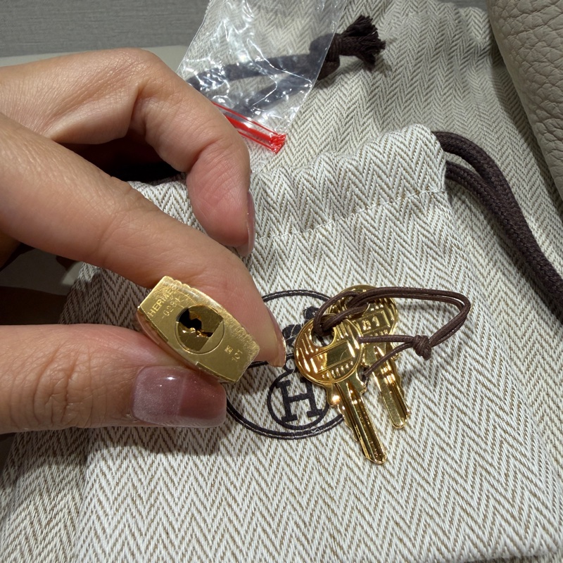 Hermès picotin18 8L水泥灰 菜籃子-19