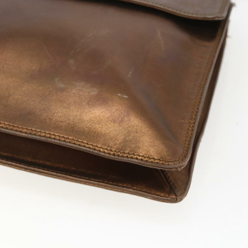 【日本直送】香奈兒棕色皮革單背包 CC Auth BA9834-8