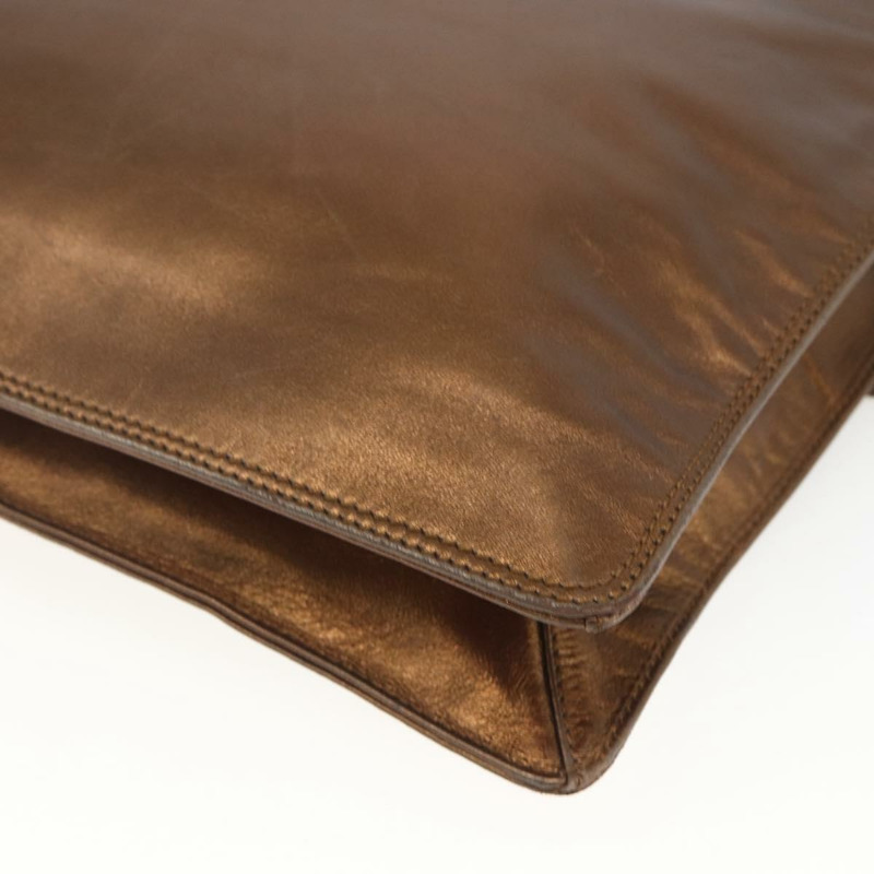 【日本直送】香奈兒棕色皮革單背包 CC Auth BA9834-14