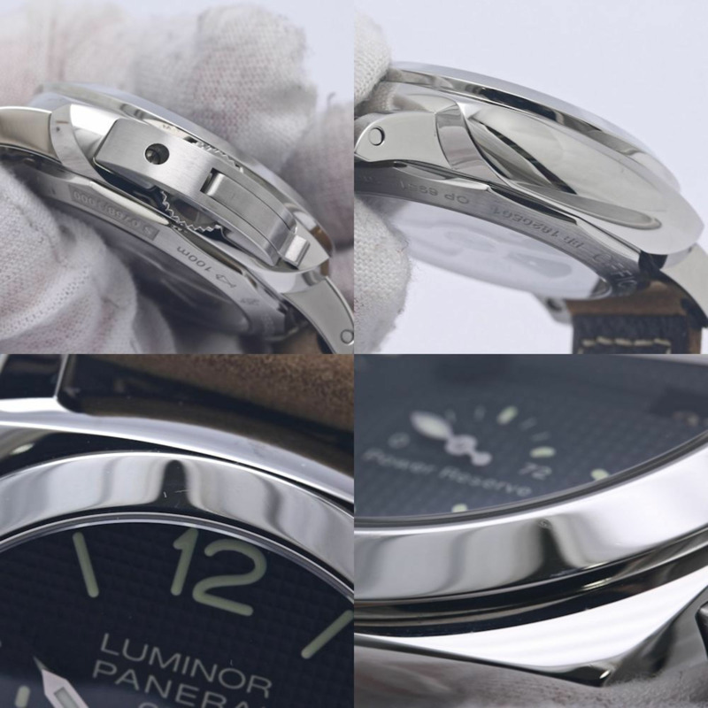 沛納海 Luminor 1950 3 日動力保存 GMT PAM00537 精鋼男士腕錶 40286-7