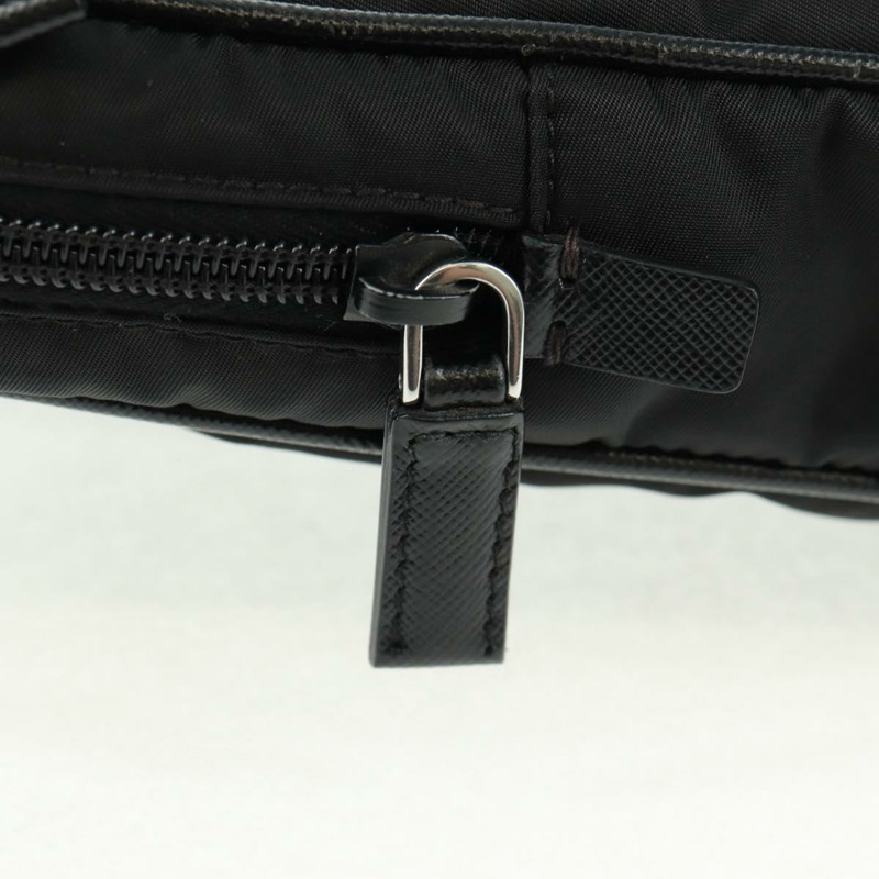 【日本直送】PRADA PC Case 手提包 尼龍 黑色 銀色 正品 165403V-8