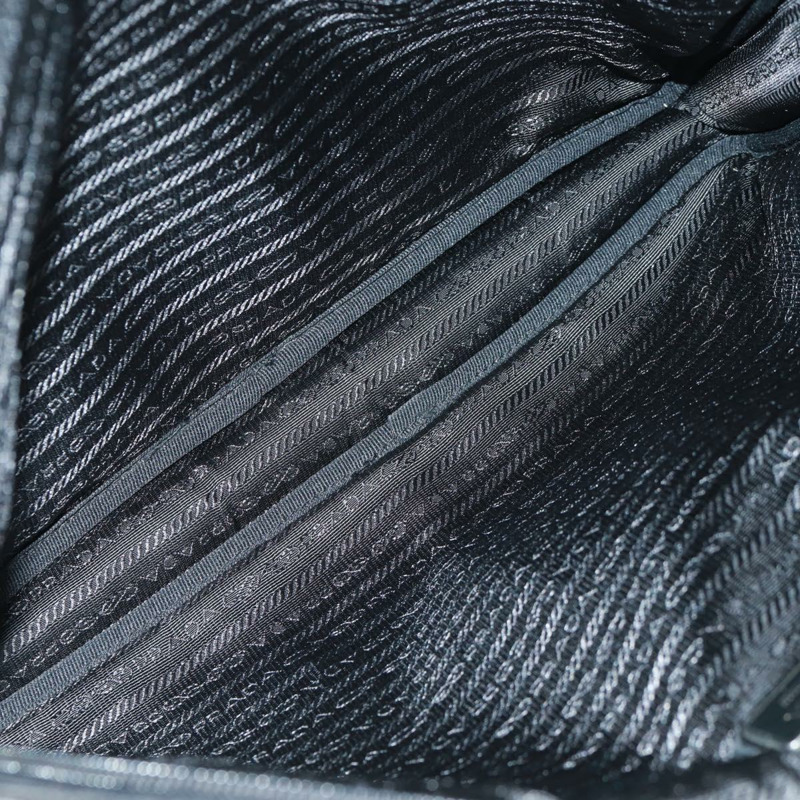 【日本直送】PRADA PC Case 手提包 尼龍 黑色 銀色 正品 165403V-9