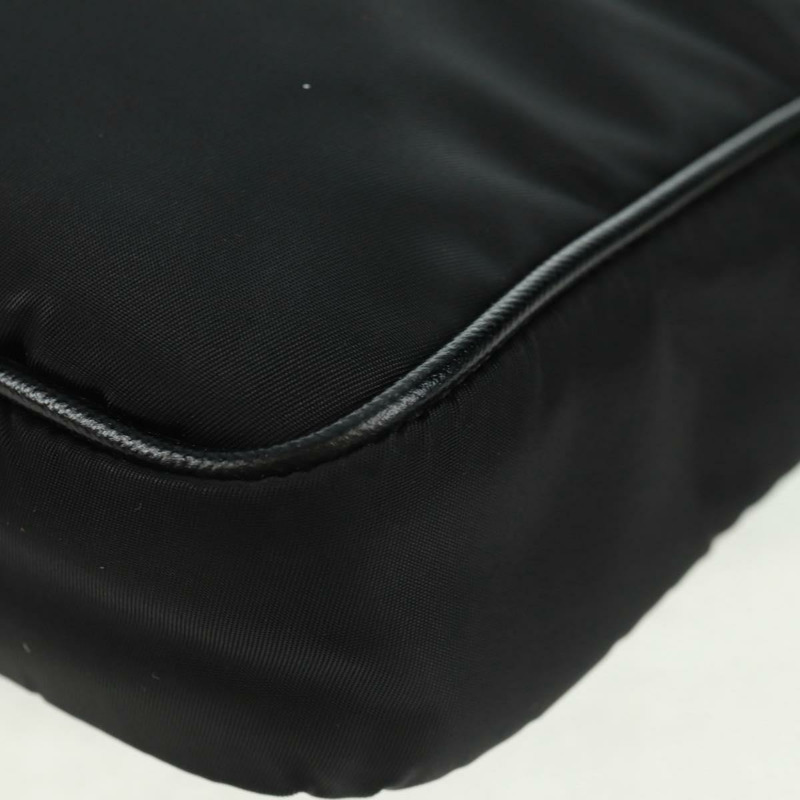 【日本直送】PRADA PC Case 手提包 尼龍 黑色 銀色 正品 165403V-14