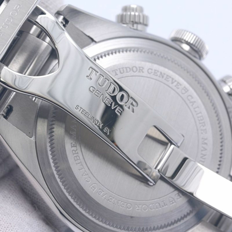 帝舵Heritage Black Bay計時碼表M79360N-0001男士腕錶，不鏽鋼材質，40284-13