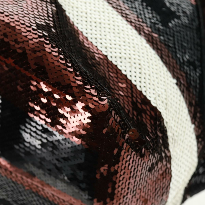 【日本直送】PRADA亮片托特包 尼龍材質 金色 黑色 正品 165478V-14