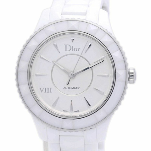 Christian Dior Onhuit CD1245E3C001 男士腕錶，白色陶瓷錶殼，40288