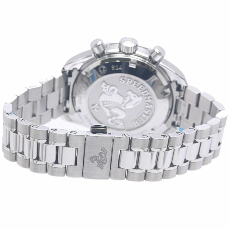 歐米茄超霸系列38毫米324.30.38.50.03.001同軸天文台認證男士腕錶，不鏽鋼材質，型號40282-4