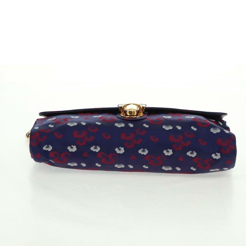 【日本直送】PRADA 紫色金色緞面鏈條單肩包，正品編號 165419V-4