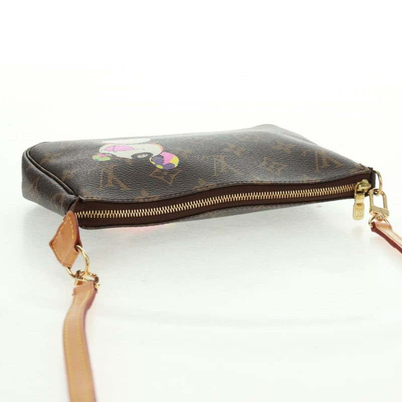 【日本直送】路易威登 Monogram 熊貓手拿包配件袋 M51981 LV 正品 166046V-5