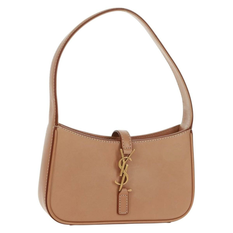 【日本直送】SAINT LAURENT LE5A7 手提包 皮革 米色 金色 正品 165462V-0