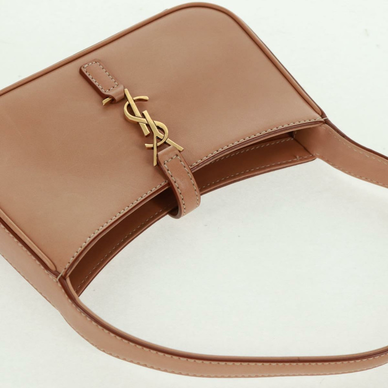 【日本直送】SAINT LAURENT LE5A7 手提包 皮革 米色 金色 正品 165462V-5