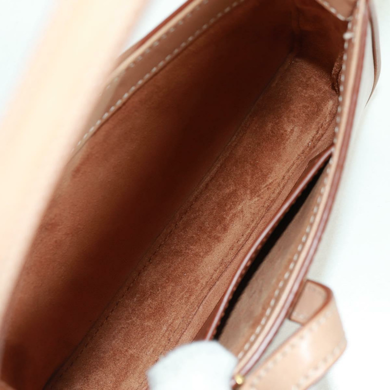 【日本直送】SAINT LAURENT LE5A7 手提包 皮革 米色 金色 正品 165462V-9