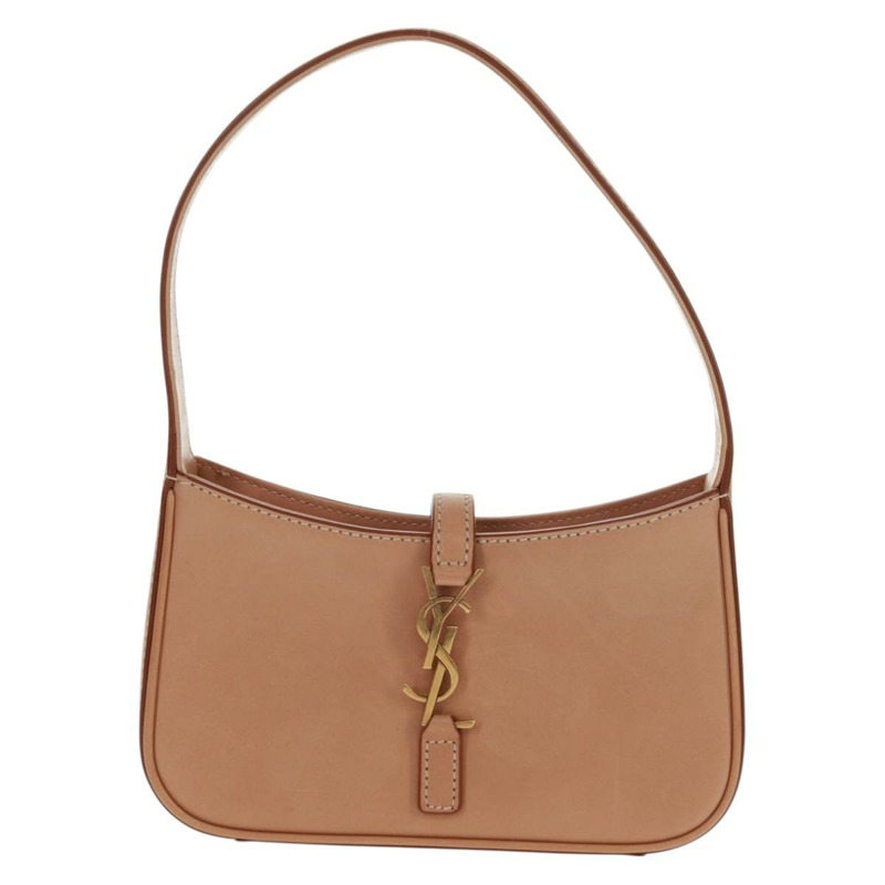 【日本直送】SAINT LAURENT LE5A7 手提包 皮革 米色 金色 正品 165462V-12