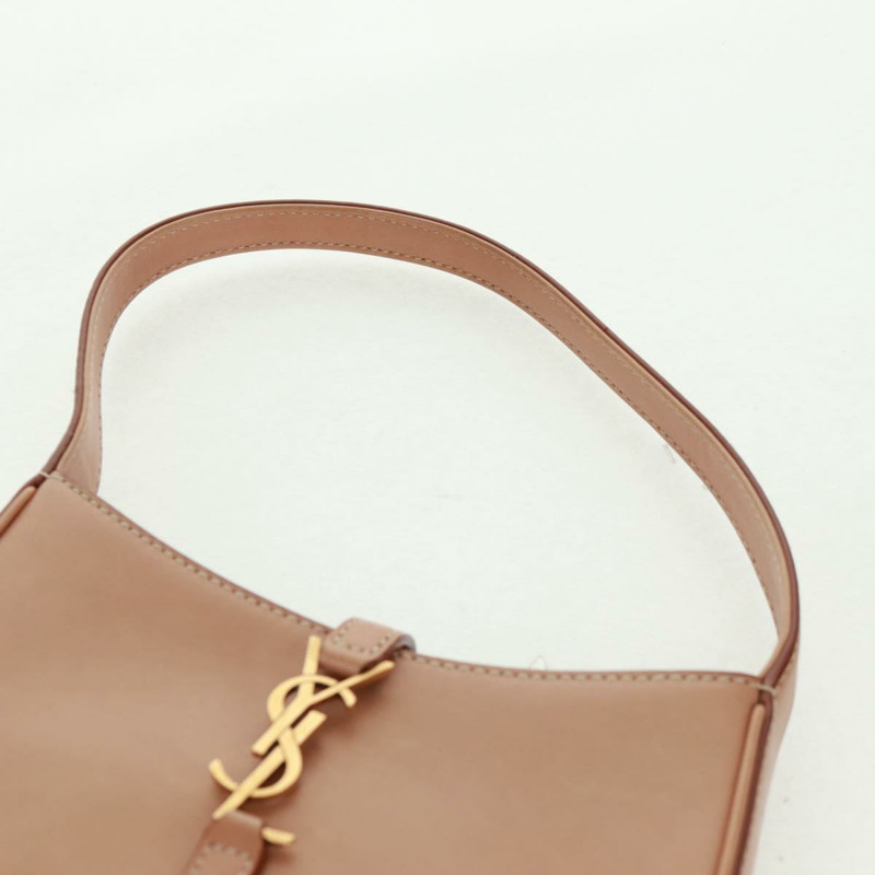 【日本直送】SAINT LAURENT LE5A7 手提包 皮革 米色 金色 正品 165462V-13