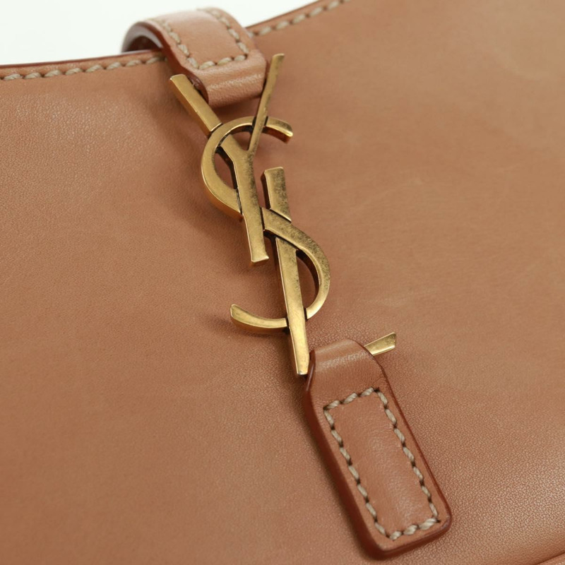 【日本直送】SAINT LAURENT LE5A7 手提包 皮革 米色 金色 正品 165462V-17