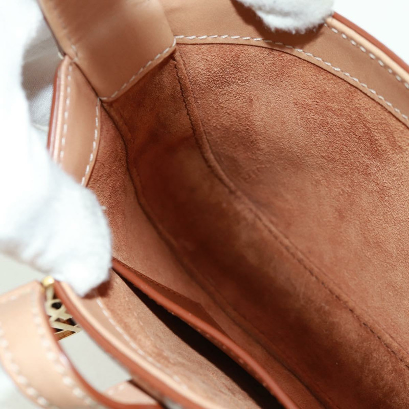 【日本直送】SAINT LAURENT LE5A7 手提包 皮革 米色 金色 正品 165462V-20